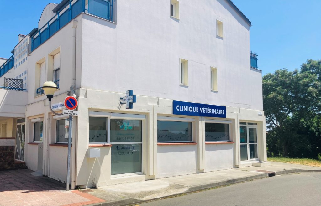 Clinique veterinaire de Leguevin nouvelle facade